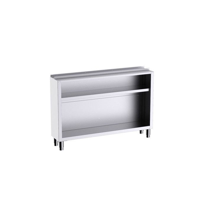 Table Inox de Comptoir 1 Étagère sans Plan de Travail - Profondeur 350 mm - Distform - l1500- L1- P- h- Acier Inoxydable Table Inox de Comptoir 1 Étagère sans Plan de Travail - Profondeur 350 mm - Distform - l1500- L1- P- h- Acier Inoxydable