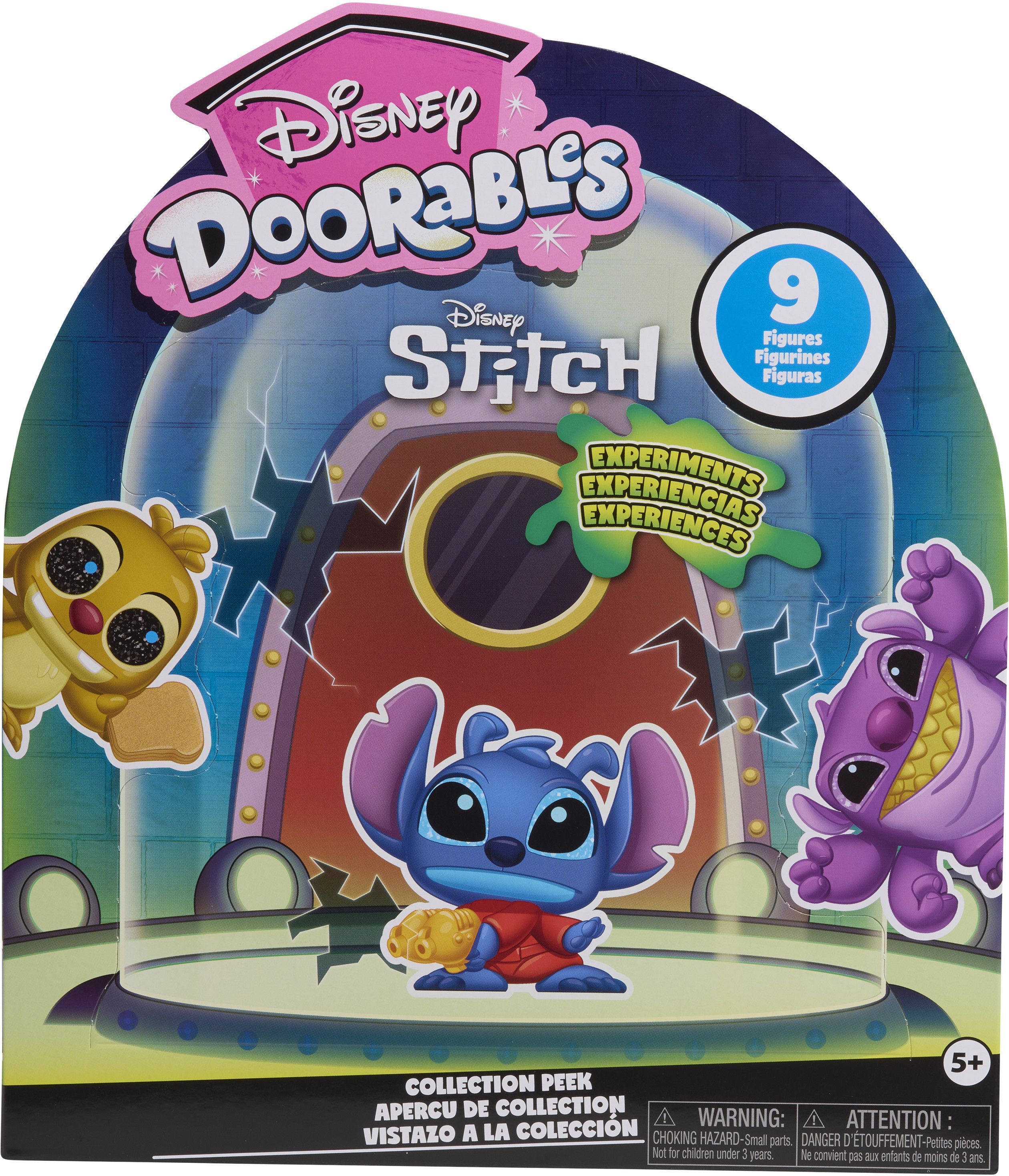 Doorables Stitch Coffret collector Doorables Disney Figurine à collectionner de 38 cm Dès 5 ans
