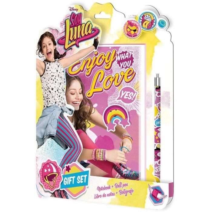 Disney Soy Luna Carnet De Notes A Spirales 15 X 11 Cm Et Stylo Bille Cdiscount Beaux Arts Et Loisirs Creatifs