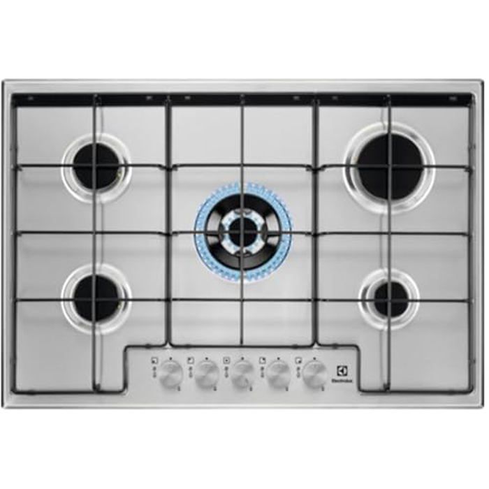 Electrolux 949630942 Egs7534X Serie300 Slim Line Piano Cottura Incasso Gas 5 Fuochi Inox - vue 2