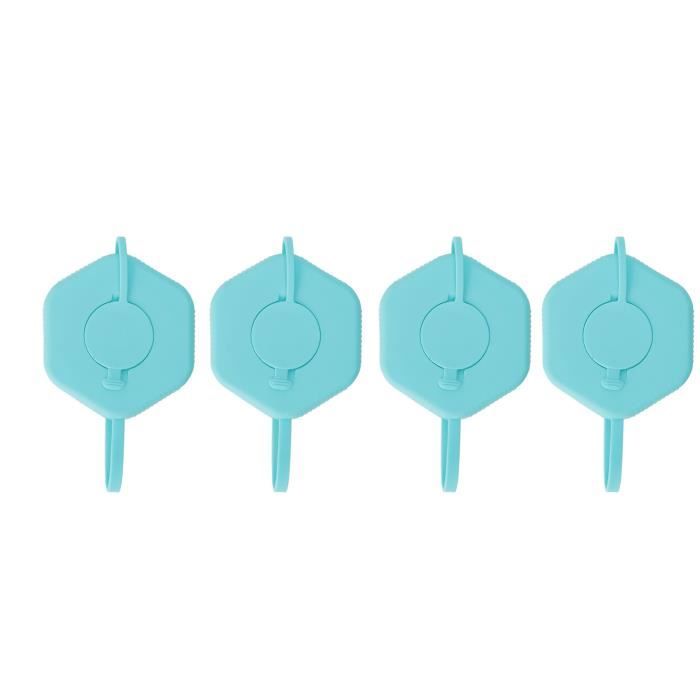 MOTHNUR Lot de 4 couvercles de carafe à eau de rechange pour carafe en verre étanche MOTHNUR Lot de 4 couvercles de carafe à eau de rechange pour carafe en verre étanche