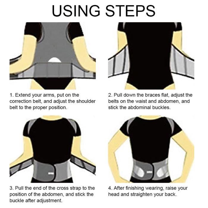 Correction hotsell posture dos