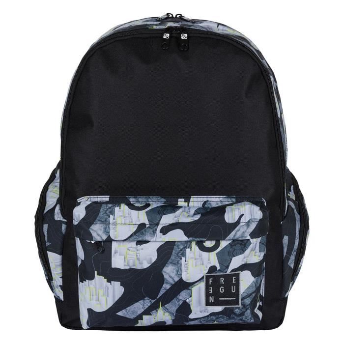 Sac a dos FREEGUN Buildings 2 compartiments Cdiscount Bagagerie Maroquinerie
