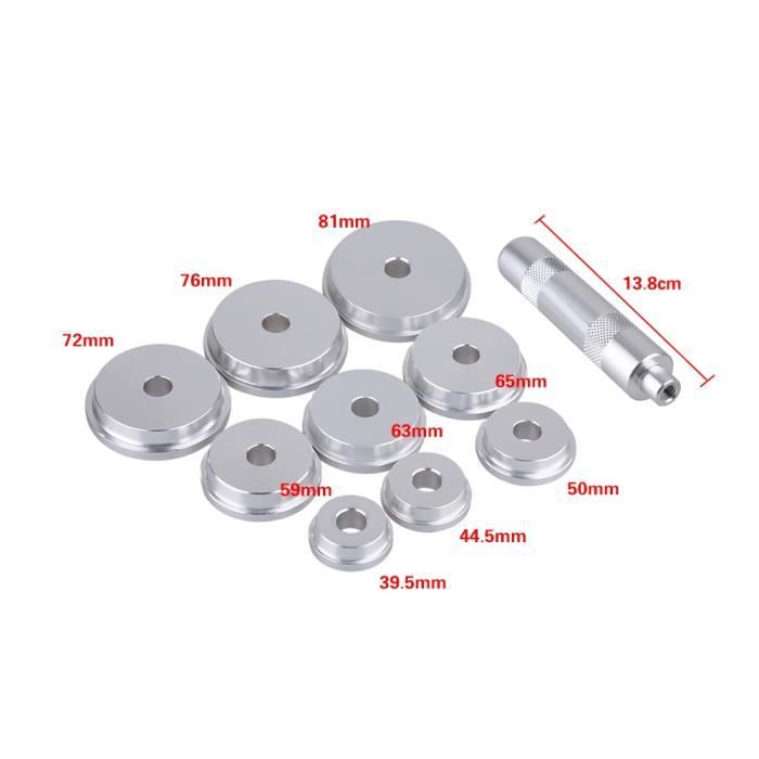 10 Pièces Segments De Piston En Caoutchouc – 68x48x0,8mm – Pour Compresseur D'Air Silencieux 550W – Haute Isolation, Résistance Usure