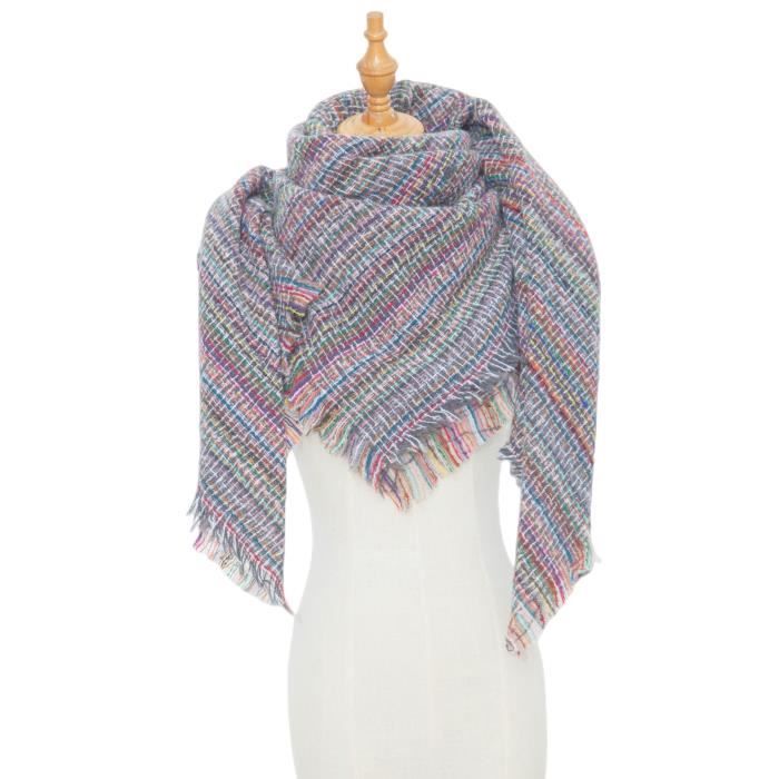 Echarpe Type Plaid Isotoner - Ultra Douce - Chaude - Très Confortable