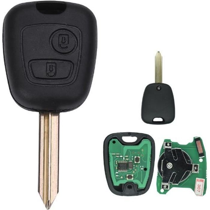 Clé complète Vierge avec électronique à Programmer Compatible Citroen Saxo Xsara Picasso Berlingo Peugeot Partner Expert Boxer