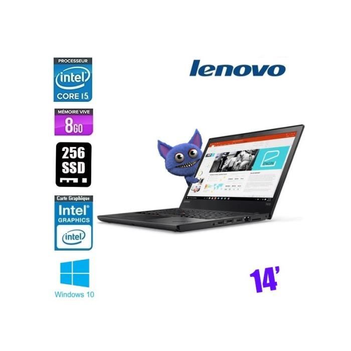 LENOVO THINKPAD T470S CORE I5 14 - vue 2