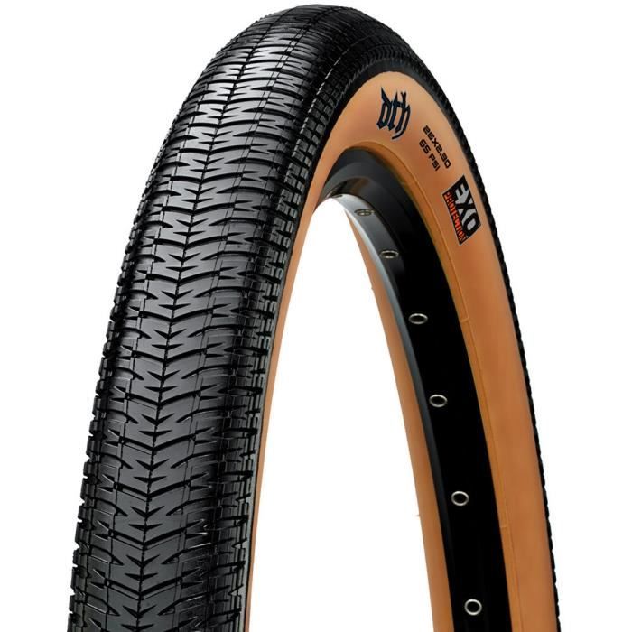 Pneu rigide MAXXIS DTH Exo tanwall - noir - 26 x 230 pour BMX