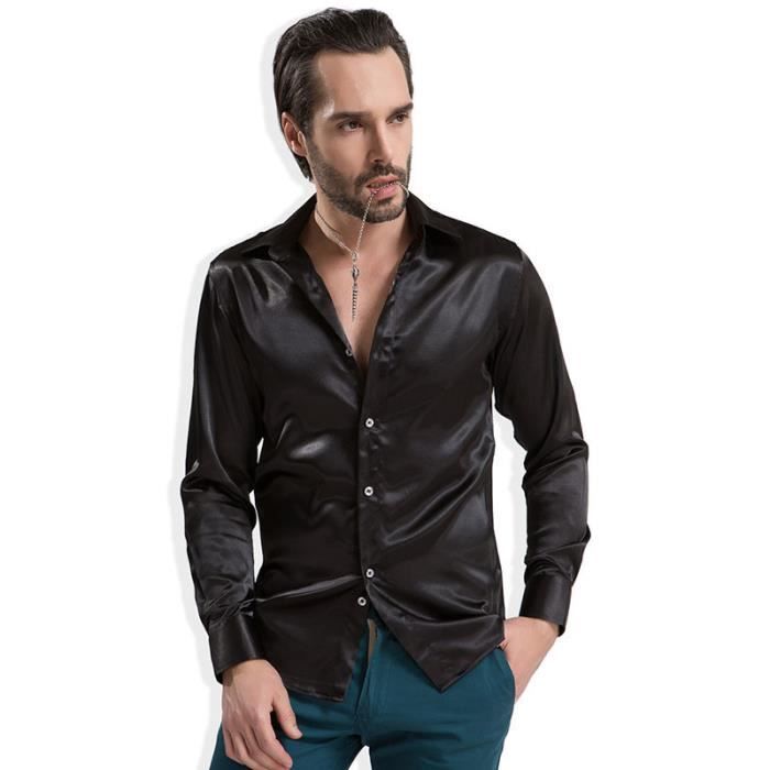 chemise homme en soie
