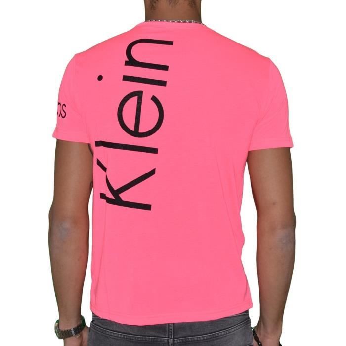 Homme Vêtements T-shirts T-shirts à manches courtes T-shirt Calvin Klein pour homme en coloris Noir 