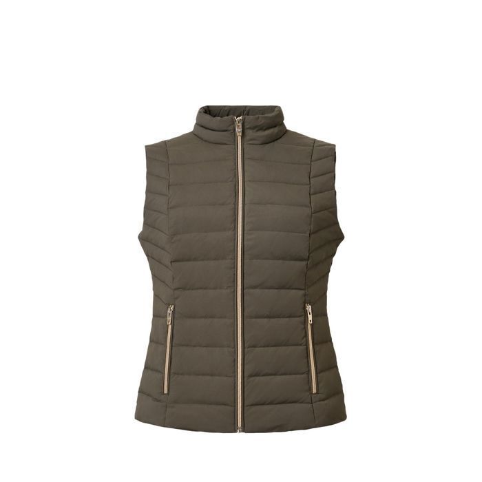 Doudoune Légère Fine sans Manche Femme Gilet Matelassé sans