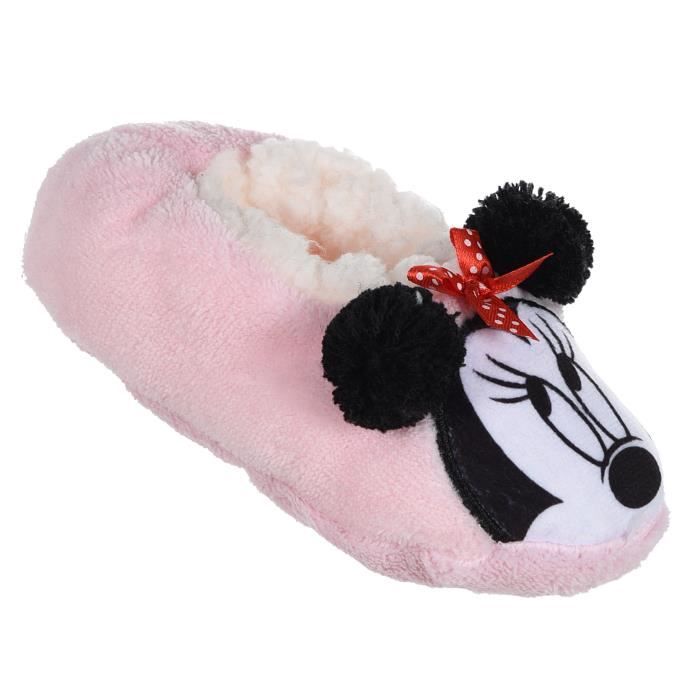 chausson bebe minnie