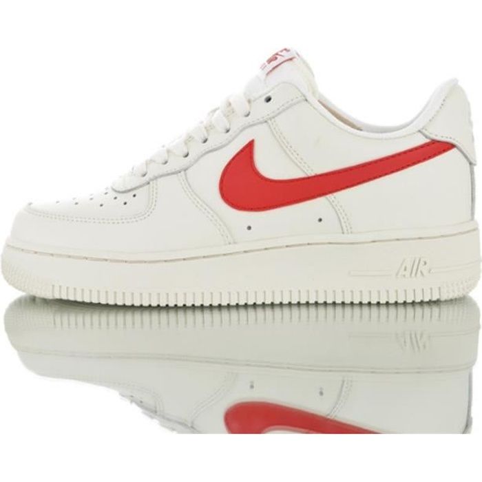 nike aire force 1 rouge