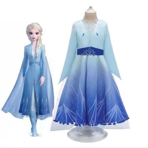 Costume Deguisement Robe Princesse Elsa Reine Des Neiges 2 7