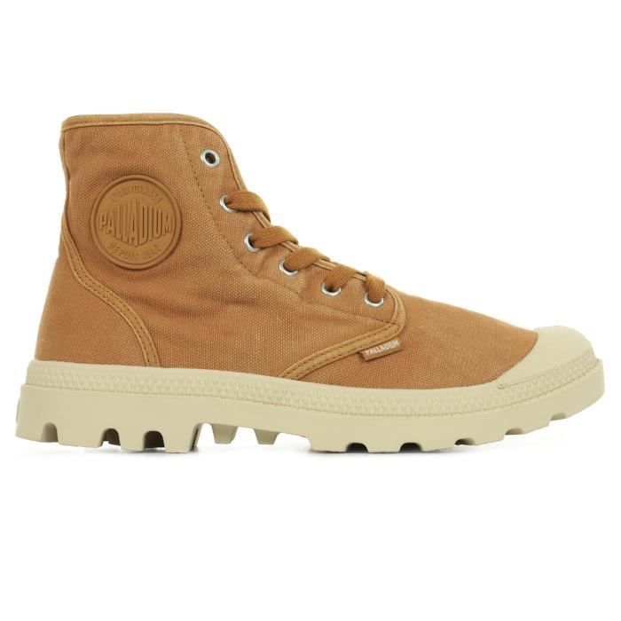 bottes palladium camel