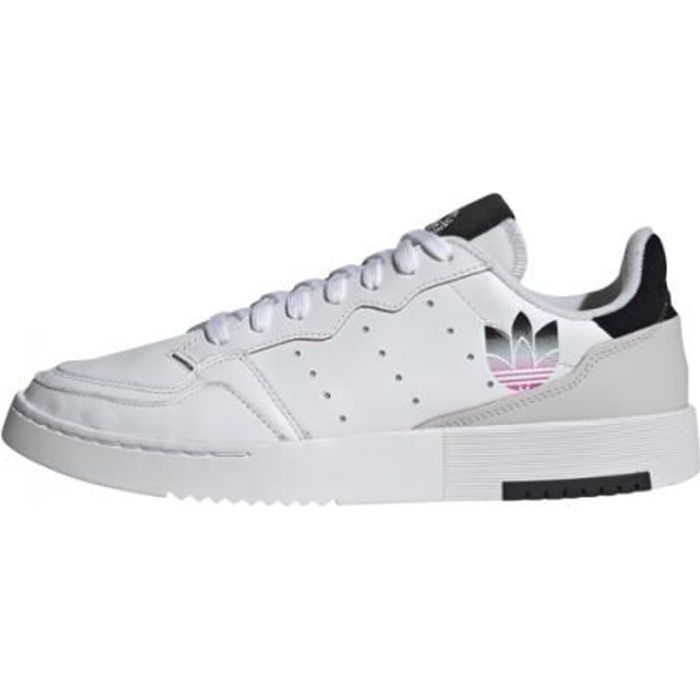 adidas Originals Basket adidas Originals SUPERCOURT - ADIDAS ORIGINALS - Homme - Blanc - Cuir