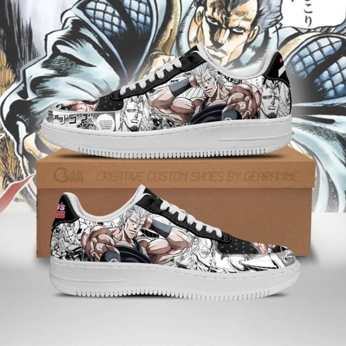 Baskets Anime JoJo's Bizarre Adventure Jean Pierre Polnareff Chaussures