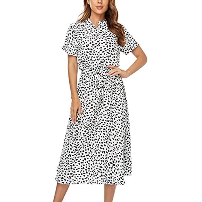 Robe Bohème Femme Longue à Fleurs - Sans Manches Avec Poches - Élégante Et Décontractée Pour Plage, Soirée