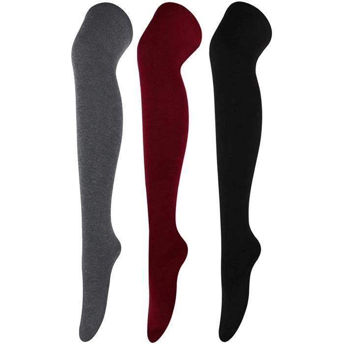 chaussette cuissarde femme