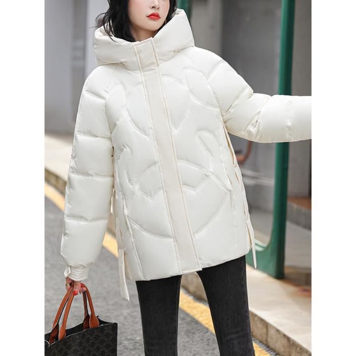 Veste à Capuche Pour Femme Cardigan Long Léger à Fermeture Éclair - Ample Chaud Grande Taille - Longueur Genou
