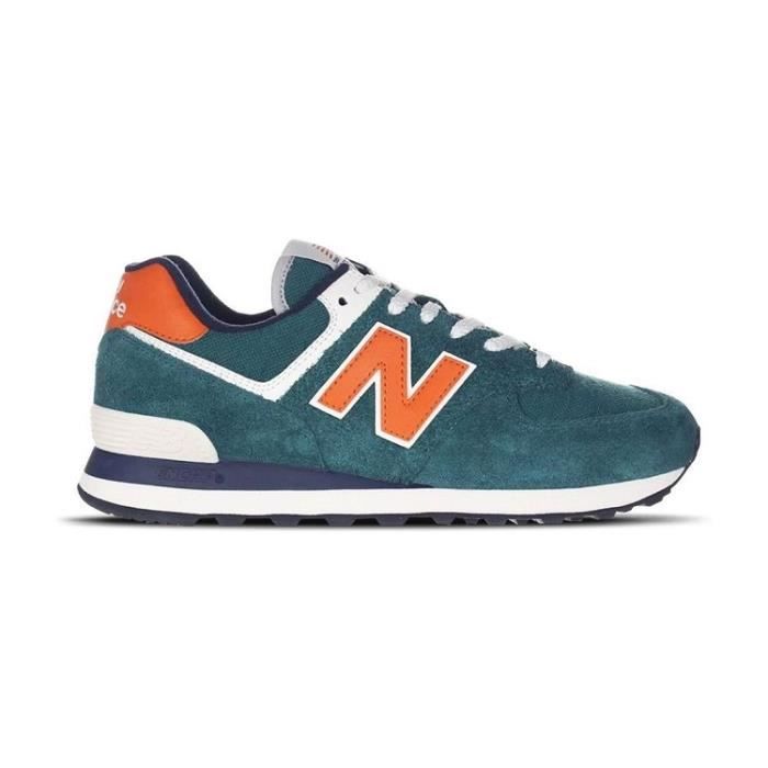 New Balance Baskets - NEW BALANCE - U574V2 - Vert - Textile - Talon plat