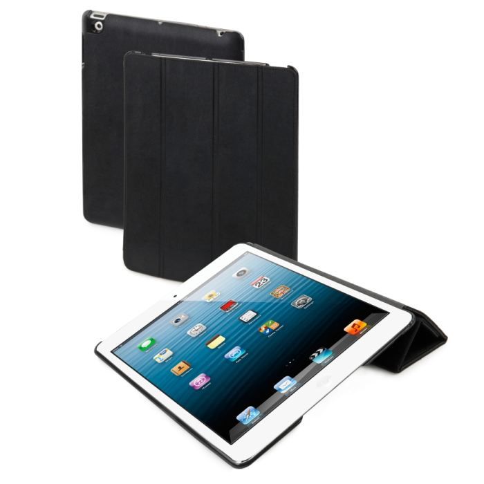 Ipad 5 (Air) : Coque Housse De Protection Cuir (Pu) Leopard