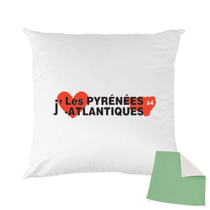Mygoodprice - Copricuscino Bicolore, Stampato, 40 x 40 cm