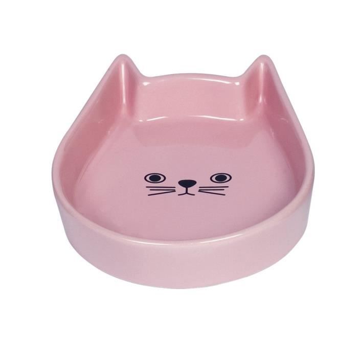 Meilleurs prix pour Nobby 73762 - COMMUTATEUR KVM - en céramique pour Chat Kitty Face, Rose
