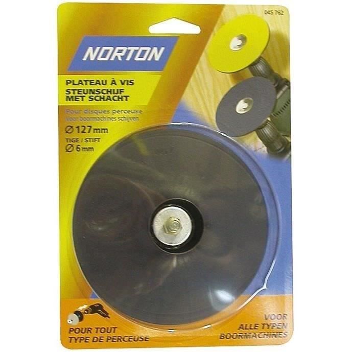 Plateau à vis pour perceuse - D: 127 mm