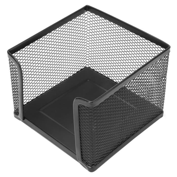Porte-mémos En Métal Ajouré Rose Doré – Organiseur De Bureau Compact Avec Grande Capacité, Déco élégante - 8