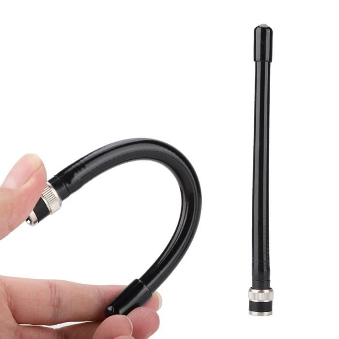 Qiilu Antenne Talkie Walkie 2 pièces 16.3cm antenne talkie-walkie BNC
