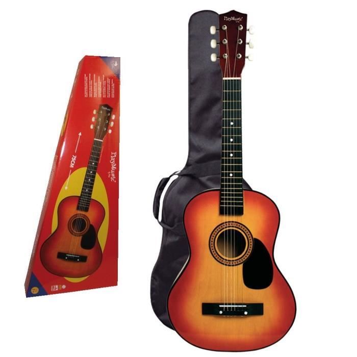 Reig 810 – Set Guitare Et Micro Métallisé – Guitare 4 Cordes Avec Ampli, Micro Et Pied Extensible – Dès 4 Ans – Piles AA Non Incluses