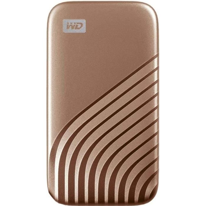 WD My Passport™ - SSD Externe - 500Go - USB-C - Rose Gold (WDBAGF5000AGD-WESN)