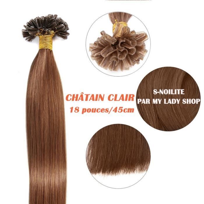 meche chatain clair