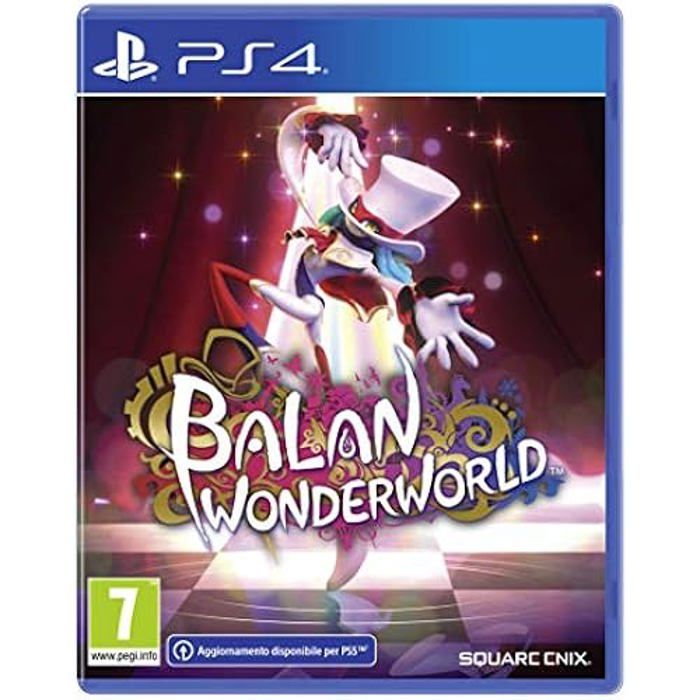 PS4 Balan Wonderworld Square Enix Collector Plus de 80 costumes à essayer Action Naka Yuji