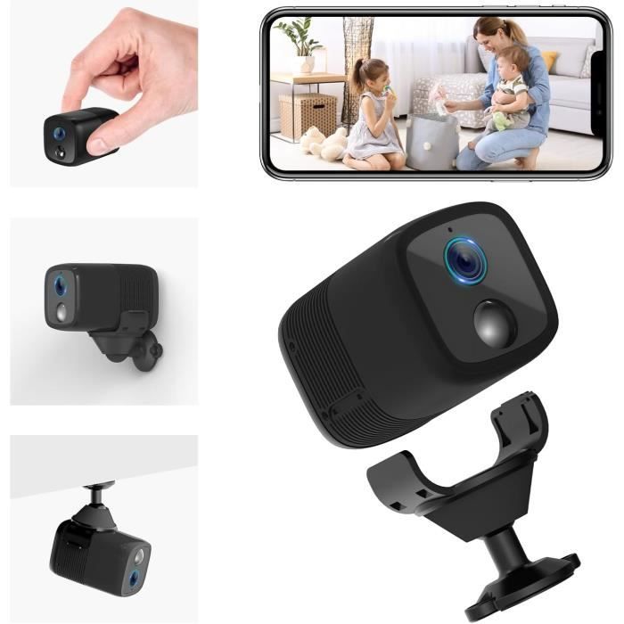 Caméra Surveillance 4G Sans WiFi UCOCARE - 2K, Batterie 5200mAh, Angle 160°, Détection Mouvement AI, Vision Nocturne, Carte SIM Incluse - 5