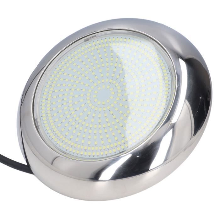 Lampe LED étanche IP68 Pour Bassin 3W - Acier Inoxydable, Blanc Chaud, Submersible Pour étang, Fontaine, Piscine