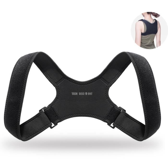 TD correcteur de posture r glable homme femme dos enfant sport