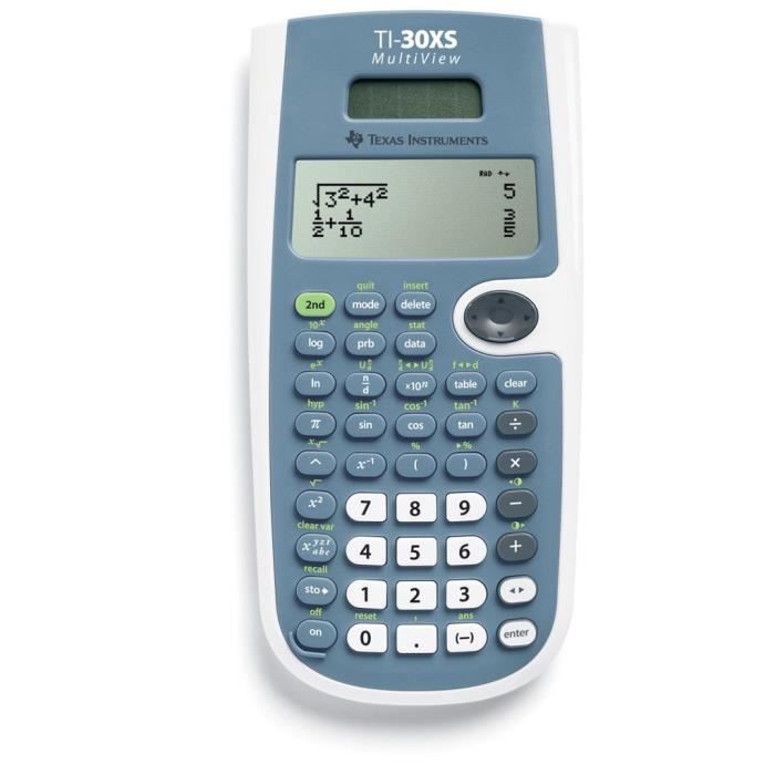 Texas Instruments TI-30XS calculatrice Scientifiqu