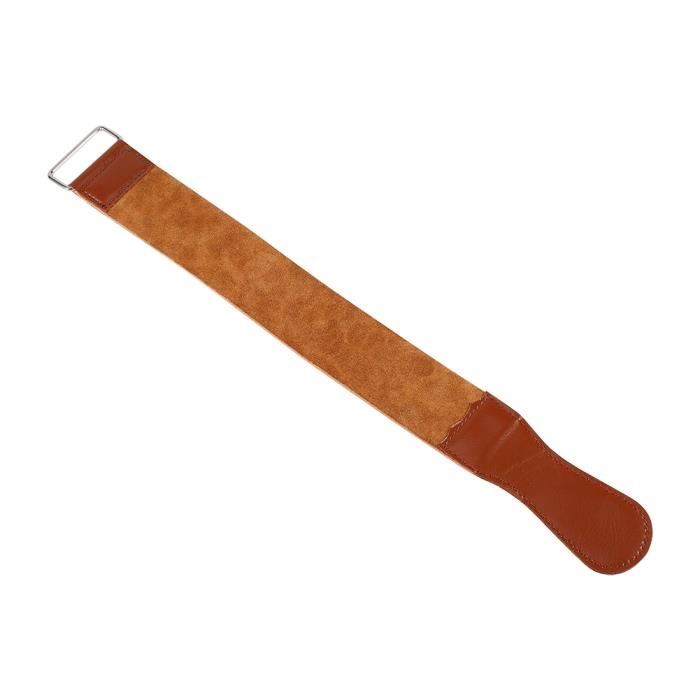Cuir à Aiguiser Double Face Avec Manche – Pour Couteaux De Cuisine, Ciseaux à Bois – Affûtage Rapide Et Précis - 9