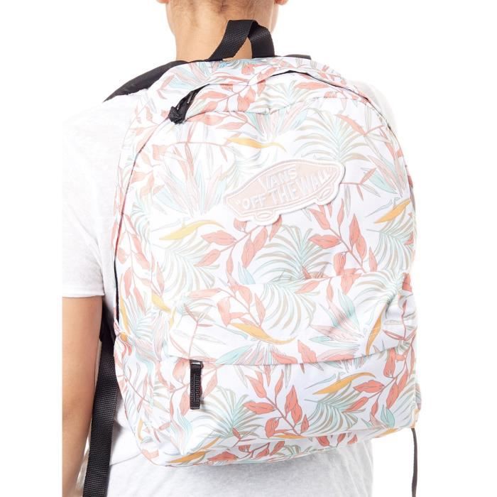 sac vans femme blanche