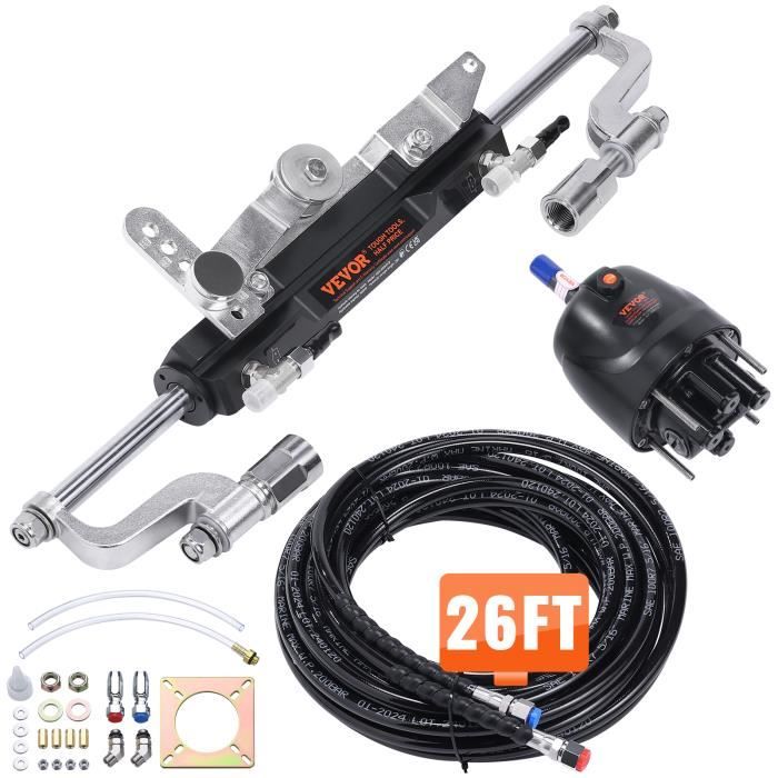 Kit De Direction Hydraulique Teleflex BayStar Pour Bateau — Moteurs Jusqu'à 150PS