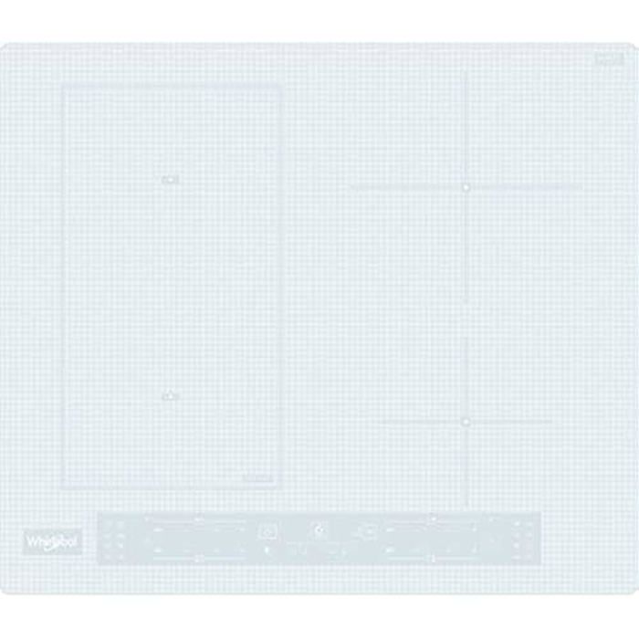 Plan de cuisson à induction WHIRLPOOL 4 feux Avant Fonction de sécurité Verre trempé