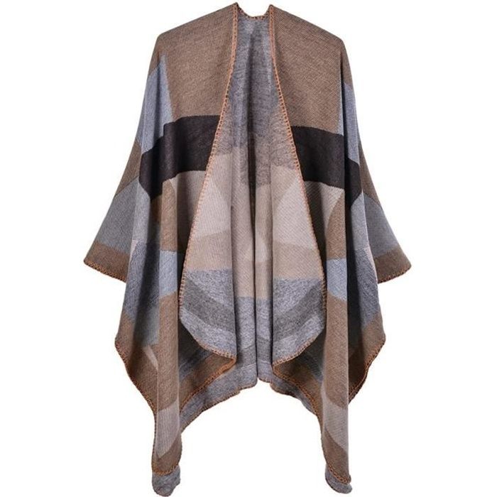 Echarpe poncho femme deals