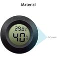 5-Pack hygromètre thermomètre Moniteur LCD numérique jauge d'humidité pour humidificateurs déshumidificateurs GRE-1