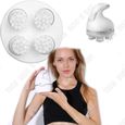 Dispositivo di massaggio cranico e cervicale TD®, accessorio per il rilassamento del cuoio capelluto, elettrico, multifunzionale, modalità wireless_voghion.com