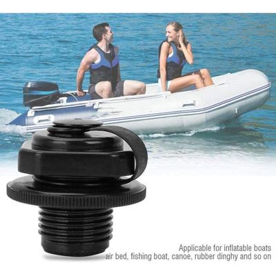 Lot de 2 vis de valve d'air de rechange pour bateau gonflable, bateau de pêche, matelas gonflable, radeau Lot de 2 vis de valve d'air de rechange pour bateau gonflable, bateau de pêche, matelas gonflable, radeau