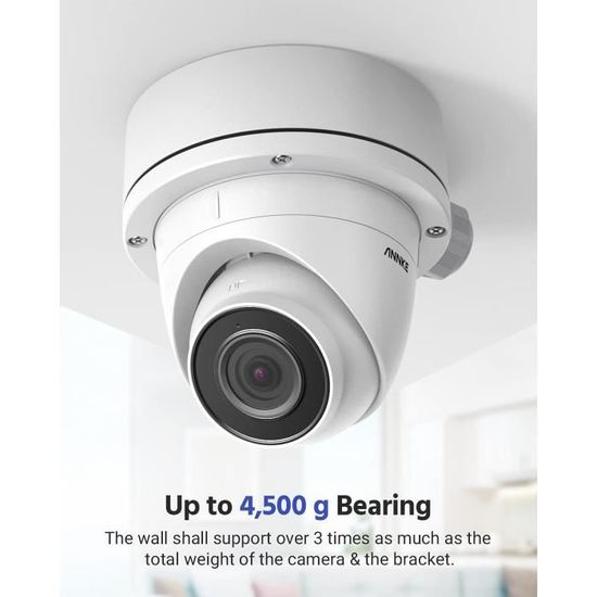 Support cameras de surveillance 80cm/15cm avec boite jonction - INTEGSY