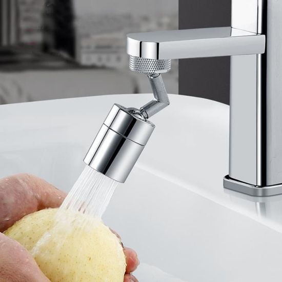 Tête de pulvérisation universelle pour robinet, filtre anti éclaboussures  720 degrés, buse de pulvérisation pour robinet de cuisine mobile, économie  d'eau - Type 2