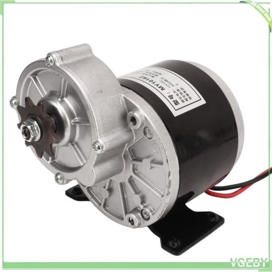 VGEBY Kit De Conversion Vélo Électrique 12V 250W CC – Moteur + Contrôleur + Pignon 13T + Chaîne
